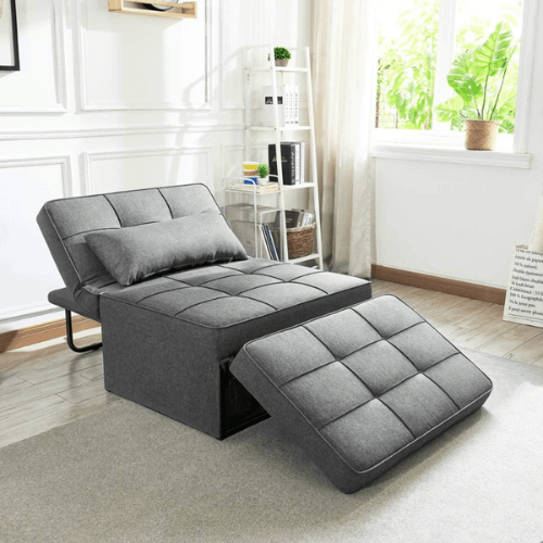 Puff Conforti Multifuncional 3 em 1 + Brinde