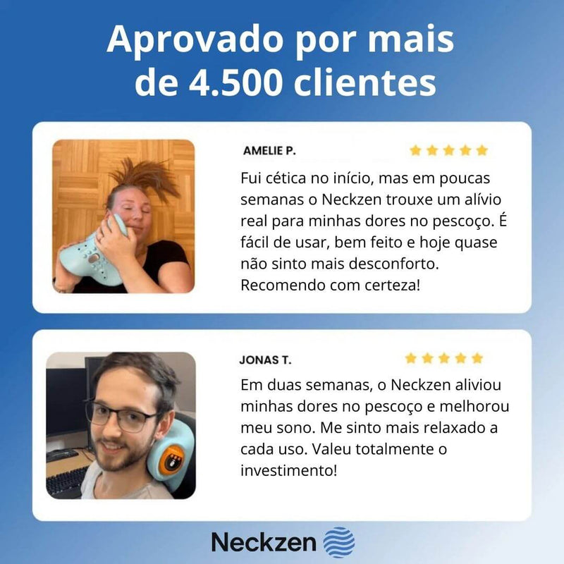Massageador Cervical 4 em 1