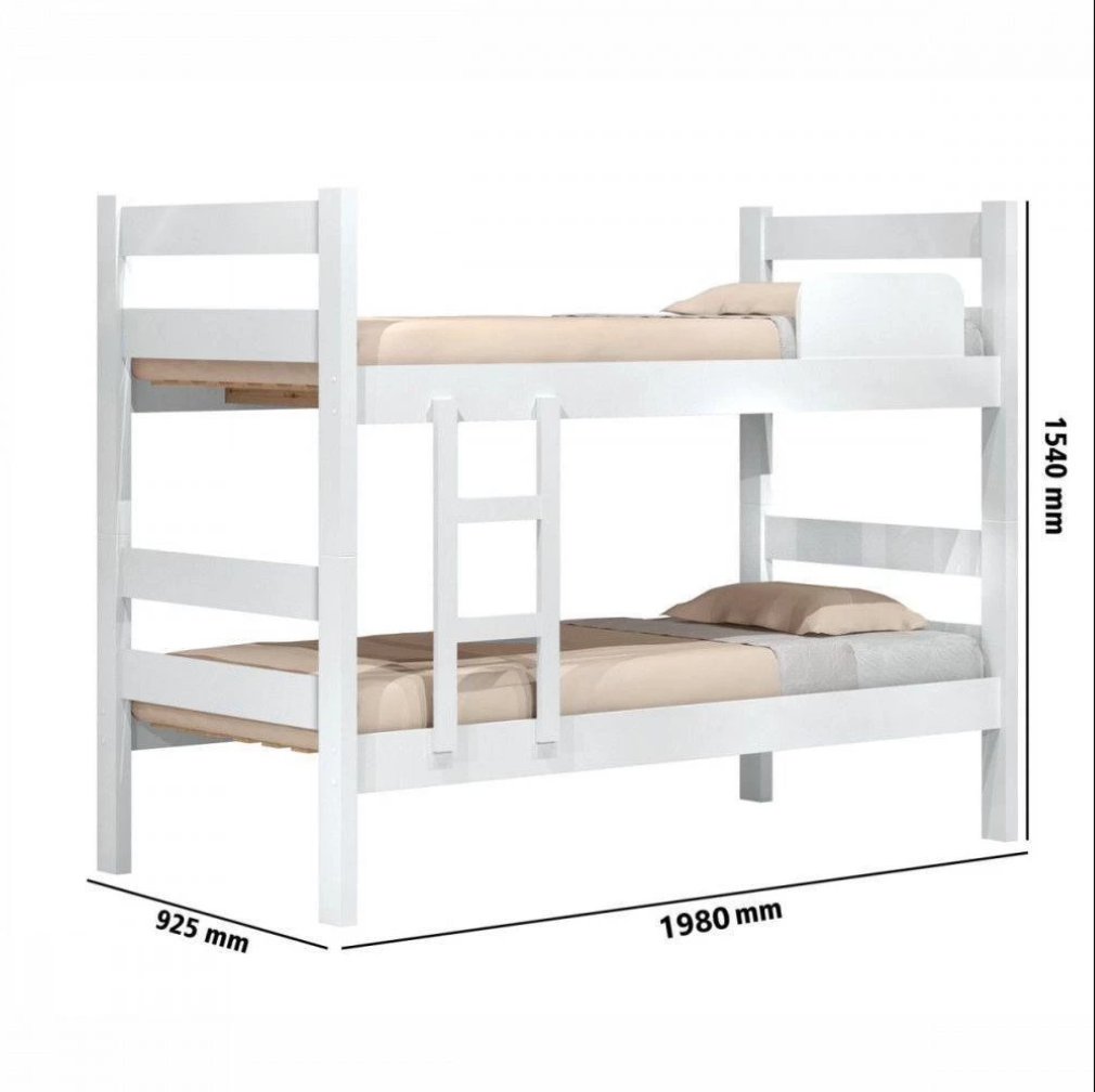 Promoção | Beliche Solteiro Prisma Plus Branco