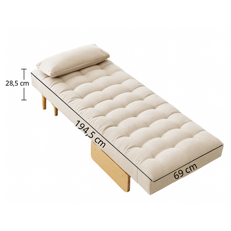 Cadeira Cama 3 em 1