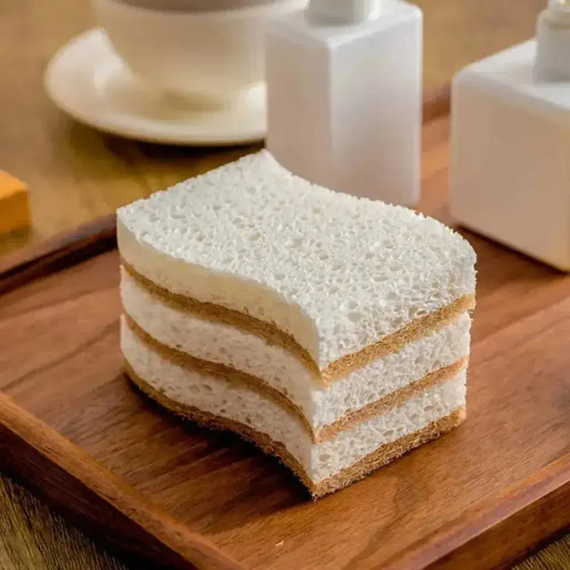 Kit 18 Esponja de Cozinha Biodegradáveis Premium (duram até 18 meses)