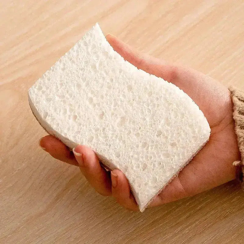 Kit 18 Esponja de Cozinha Biodegradáveis Premium (duram até 18 meses)