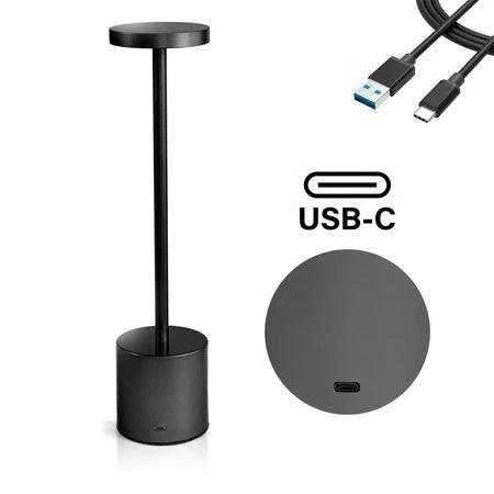 Luminária de Mesa Sem Fio | Bateria Recarregável e Iluminação Ajustável Abajur